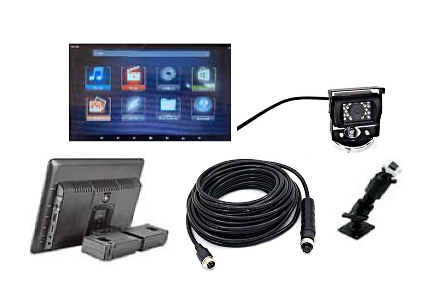 Visionworks T-12 Android 12 in. Touch Screen Android Monitor & Camera Kit