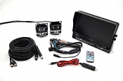 Visionworks 10 in. Quad View Monitor & Two Camera Kit