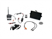 Visionworks 7 in. AHD Quad View Monitor & Digital Wireless Camera Kit