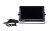 Visionworks 10 in. 1080P High Definition Heavy-Duty Quad-View Monitor