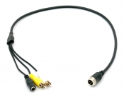 Visionworks RCA Male to 4-Pin Video Adapter