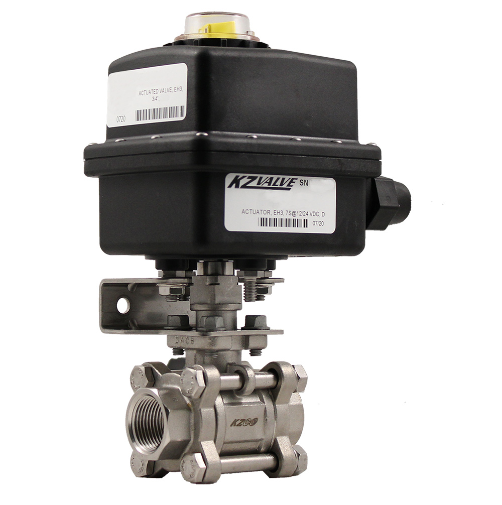 KZ Valve 89 Series 0.5in Stainless Steel Ball Valve 2.5 Second