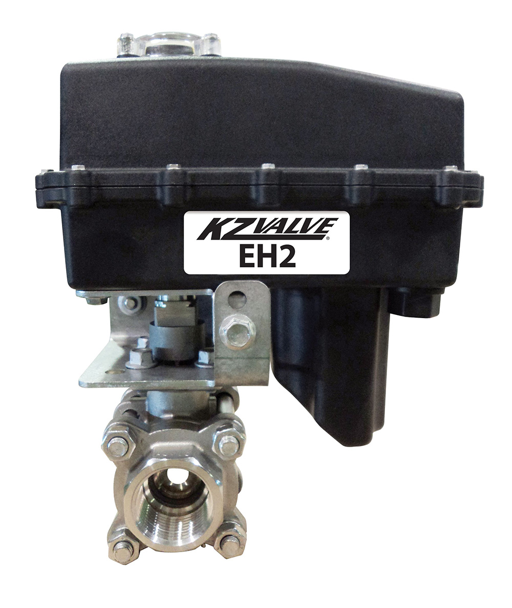 KZ Valve 89 Series 0.75in Stainless Steel Ball Valve 0.8 Second On/Off