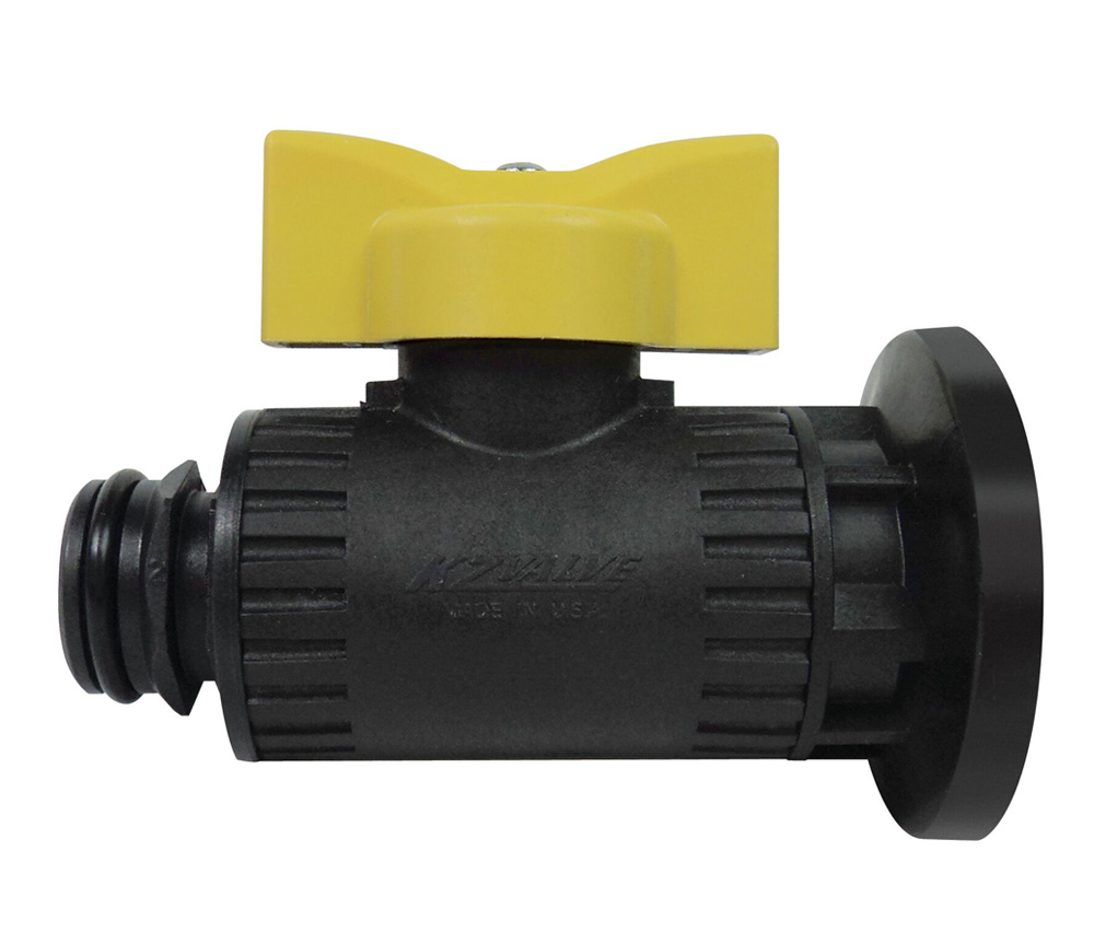 KZ Valve TX2 Manual Ball Valve QD Connection Fitting M100 Flange Valve