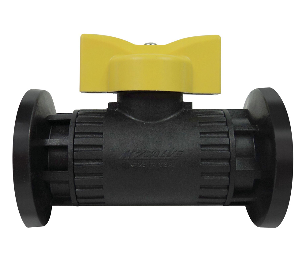 KZ Valve TX2 Manual Ball Valve M100 Flange Connection Fitting M100