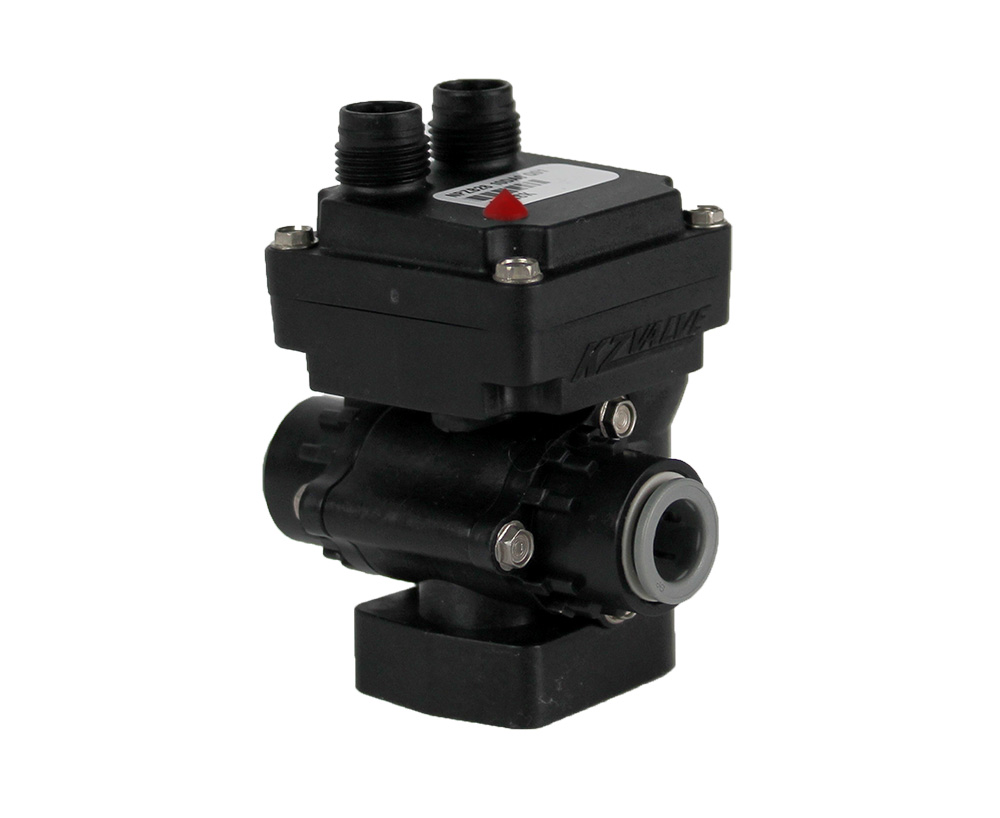 KZ Valve 1/4in ZipValve with 1/4in PushtoConnect Fitting M12 Lid